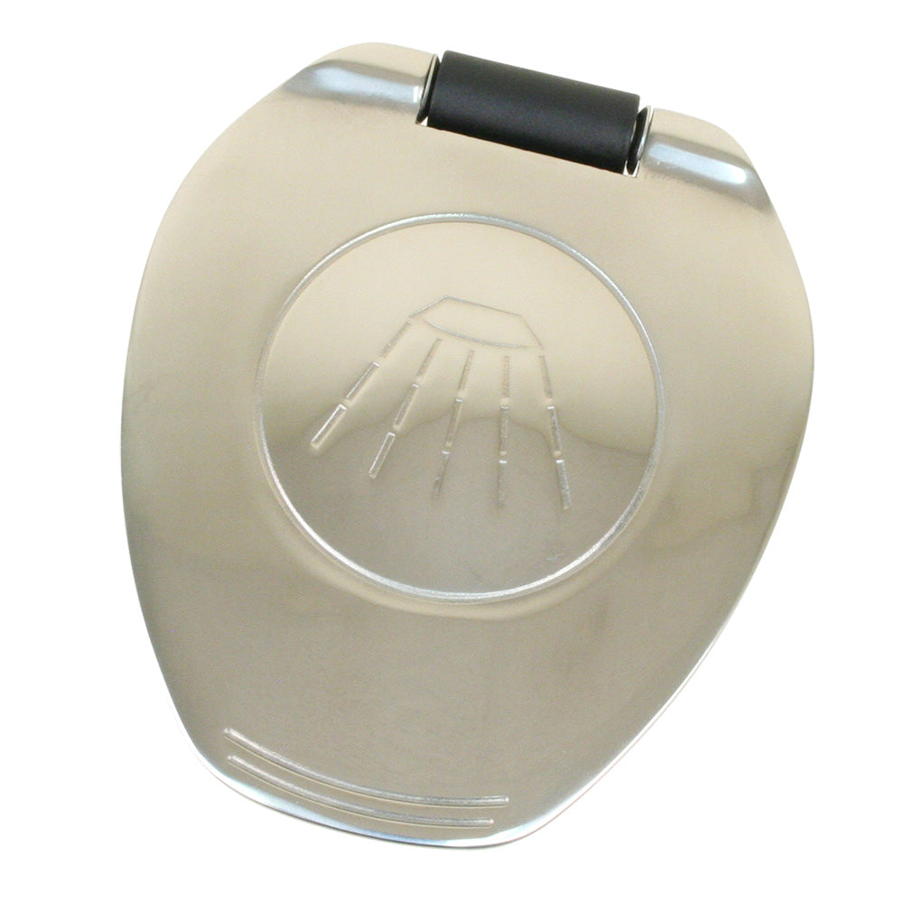 Scandvik Black SS Recessed Transom Shower Handle/Hose - Vertical/Horizontal Mount - 6 Hose