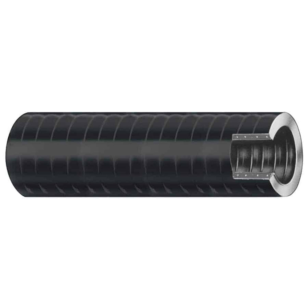 Trident Marine 5/8" x 50' Box VAC XHD Bilge Live Well Hose Black - Soft Plasticizer Wall