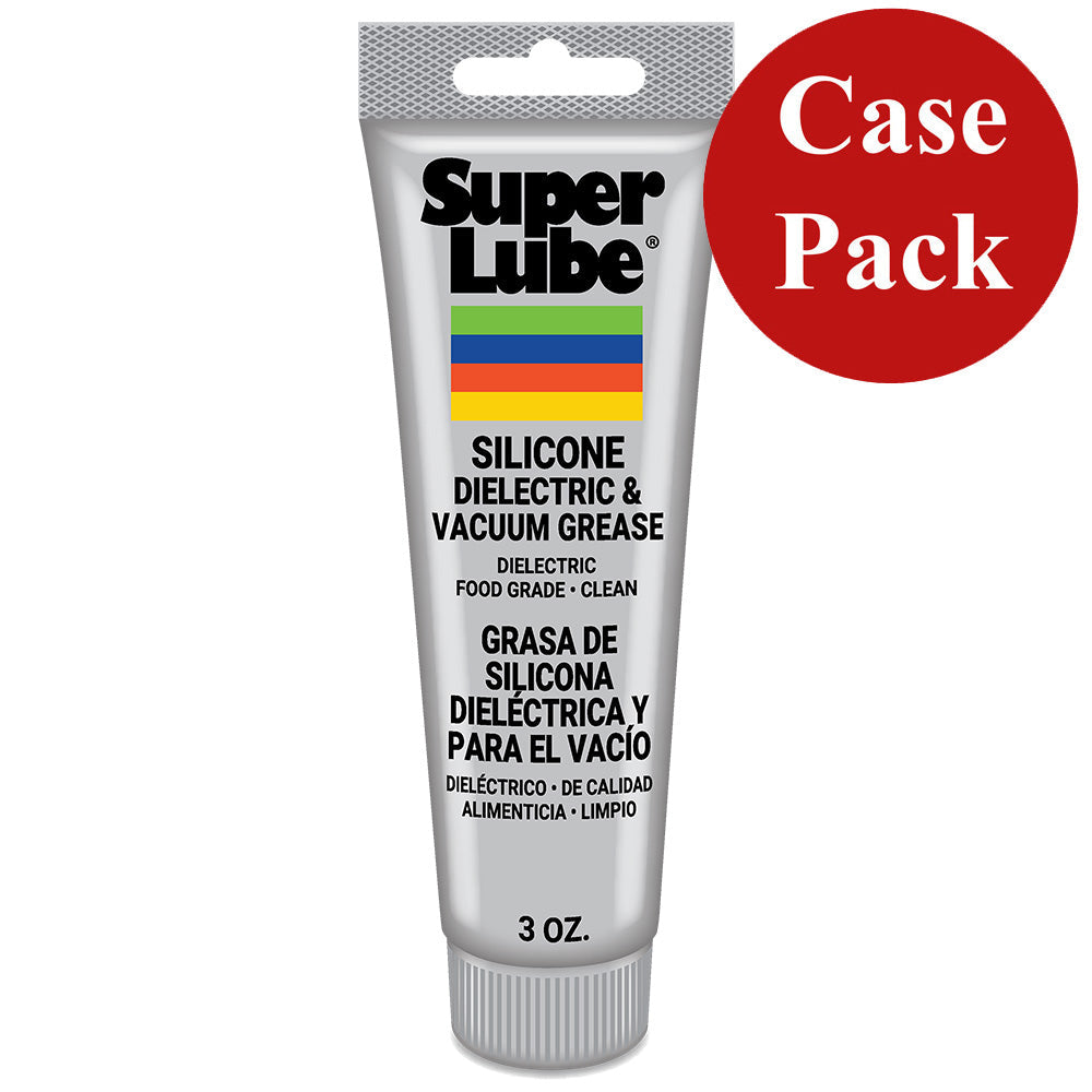Super Lube Silicone Dielectric Vacuum Grease - 3oz Tube *Case of 12