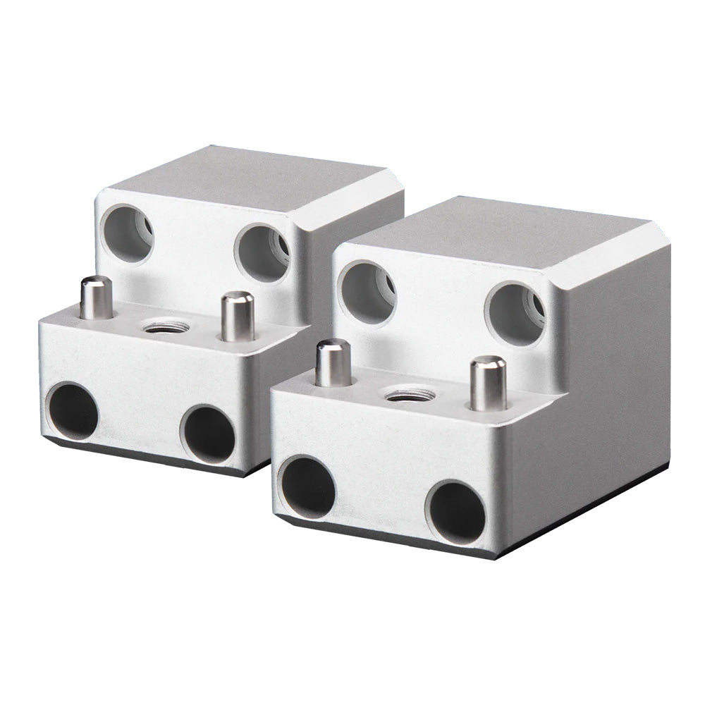 PTM Watersports Board Rack Mount - 4 Bolt - Silver - Pair