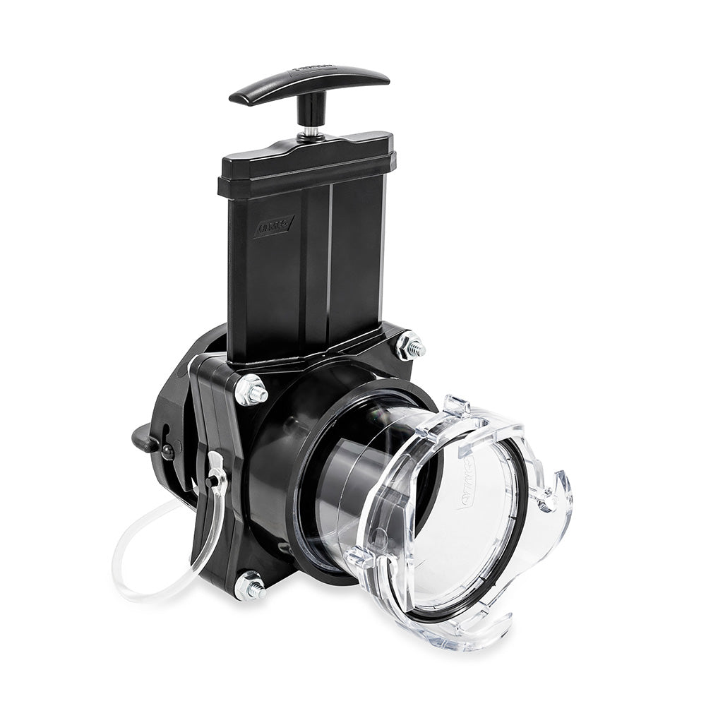 Camco 3" Gate Valve w/3.5" Clear Extension Cap