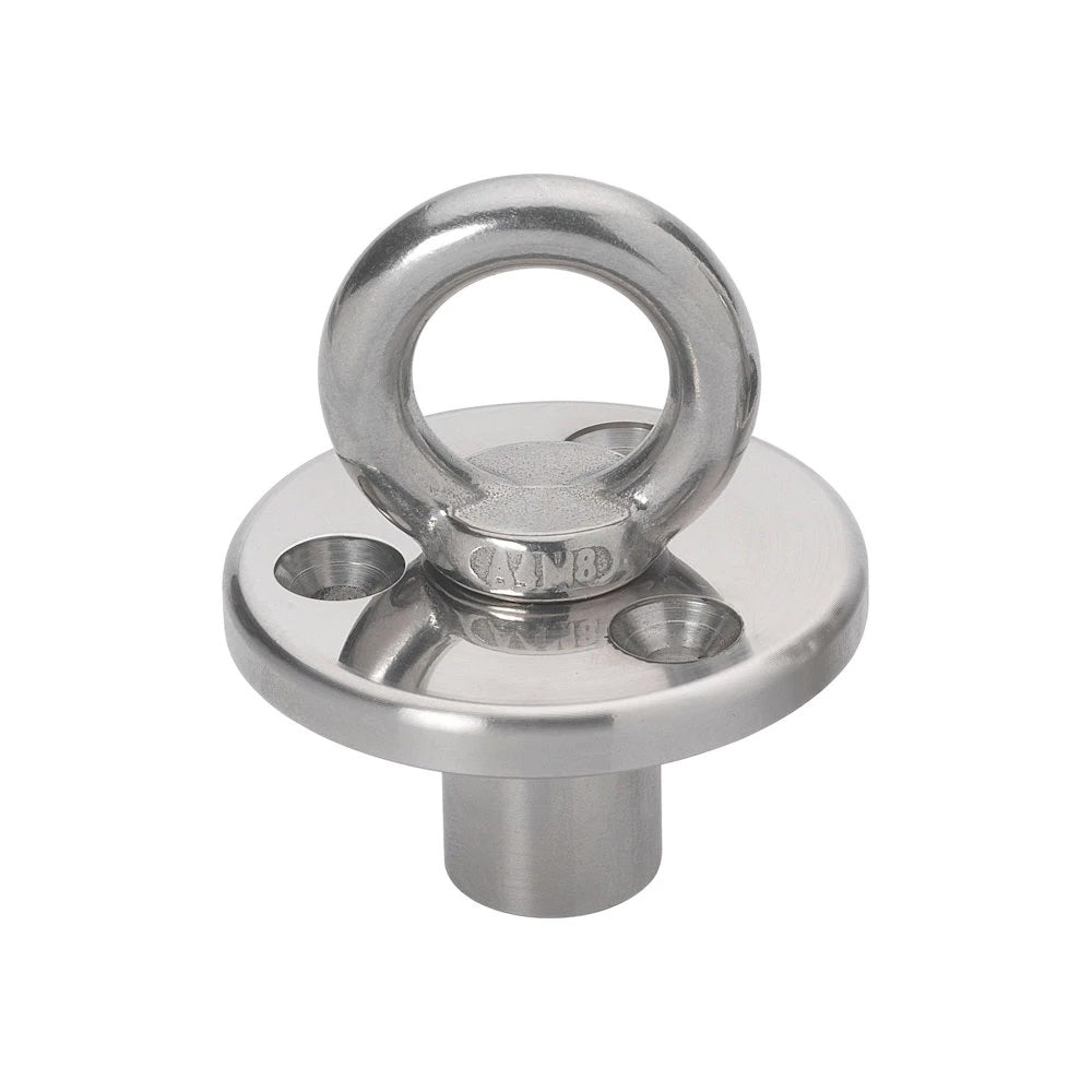Barton Deck Plate w/Fixing Eye w/Blanking Plug - M8 Eye