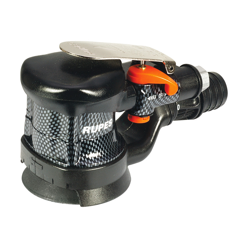 RUPES Pneumatic Random Orbital Palm Sander w/75mm Velcro Pad Dust Extract (Central Vac)