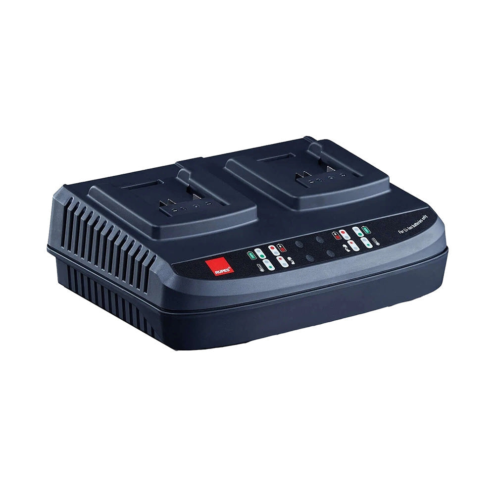 RUPES Dual Battery Charger f/iBrid HLR15 HLR21 Batteries w/LED Indicators
