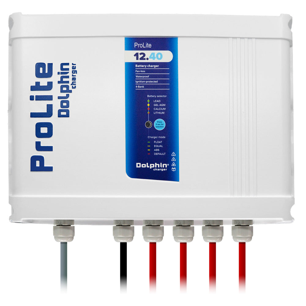 Dolphin Charger ProLite Charger 4 Bank - 12V - 40A