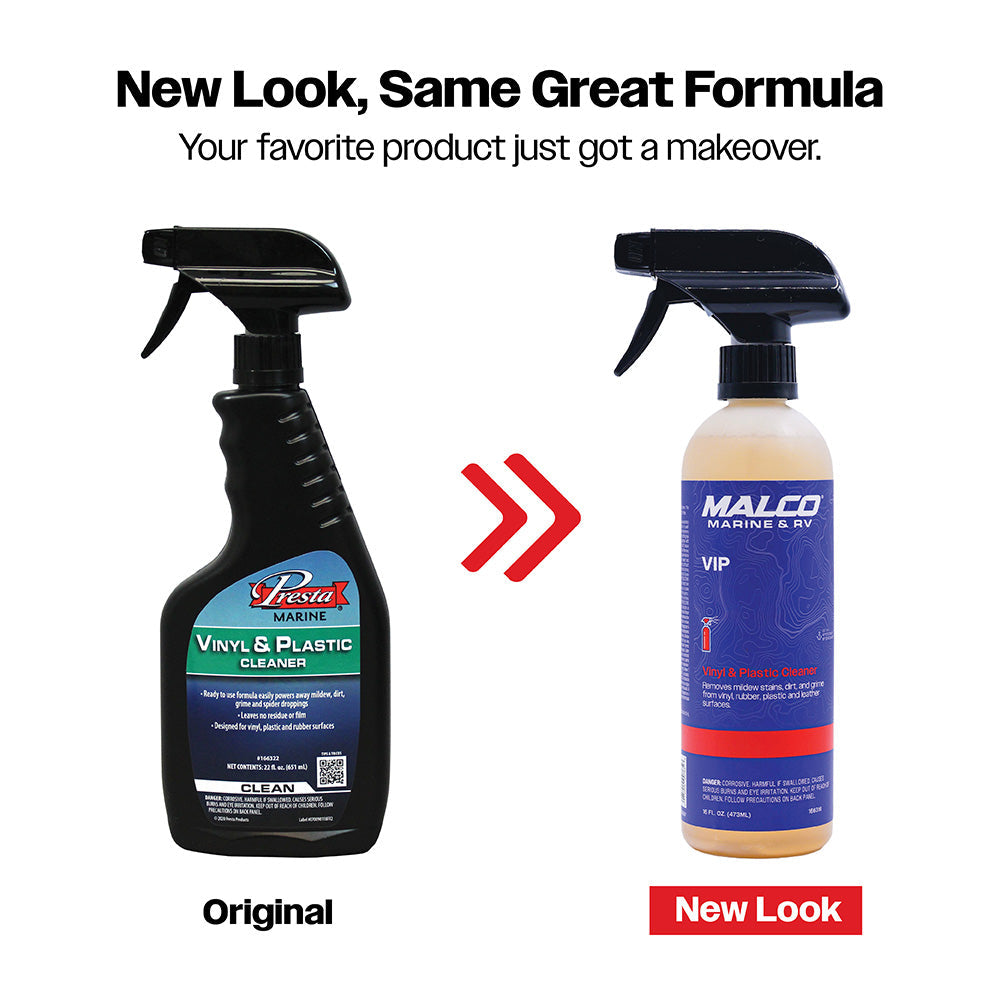 Malco VIP Vinyl Plastic Cleaner - 16oz