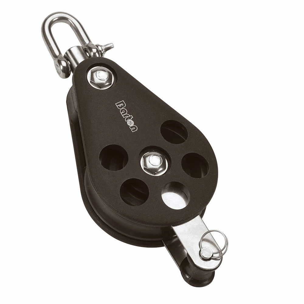 Barton Size 5 54mm Plain Bearing Pulley Block Single Swivel Becket