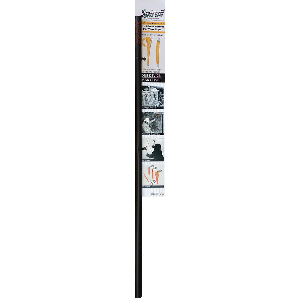Spiroll Rope Protector Black f/Lines 1/2" Greater