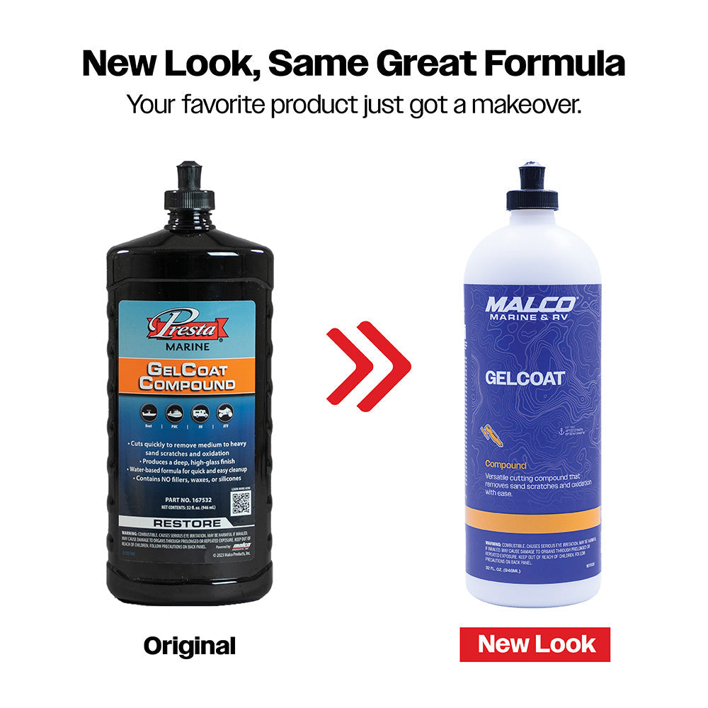 Malco Gel Coat Compound - 32oz
