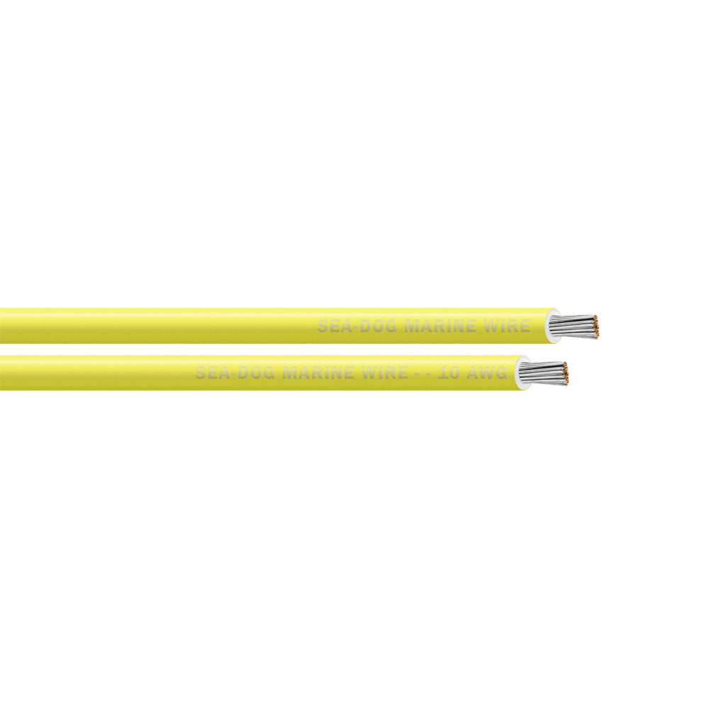 Sea-Dog 10 AWG Yellow Primary Wire - 1000'