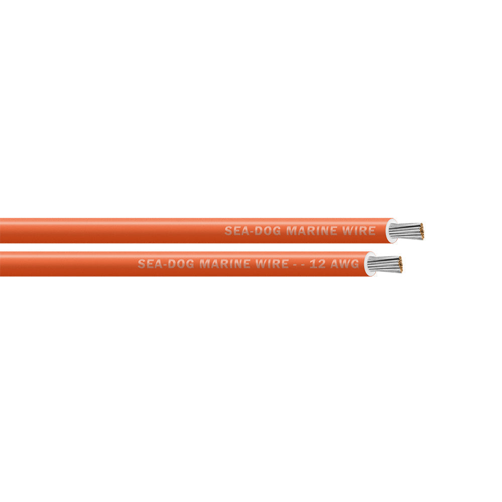 Sea-Dog 12 AWG Orange Primary Wire - 400'