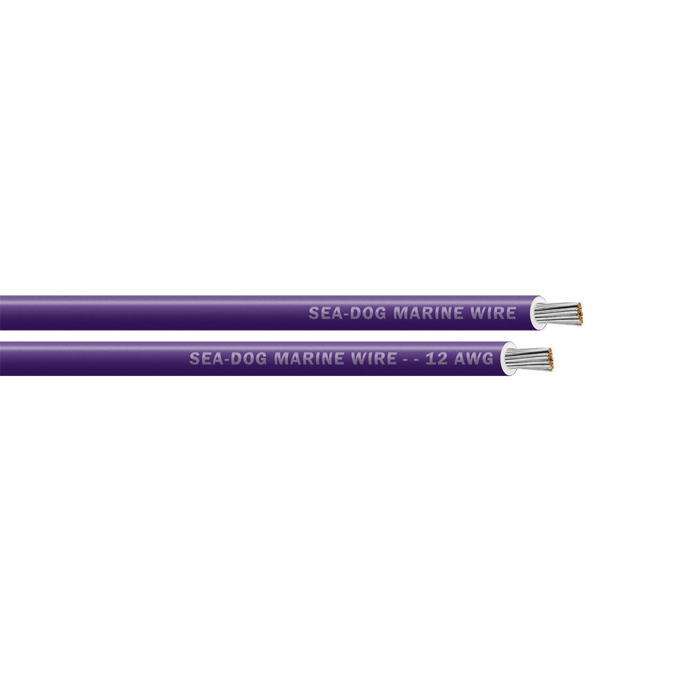 Sea-Dog 12 AWG Purple Primary Wire - 250'