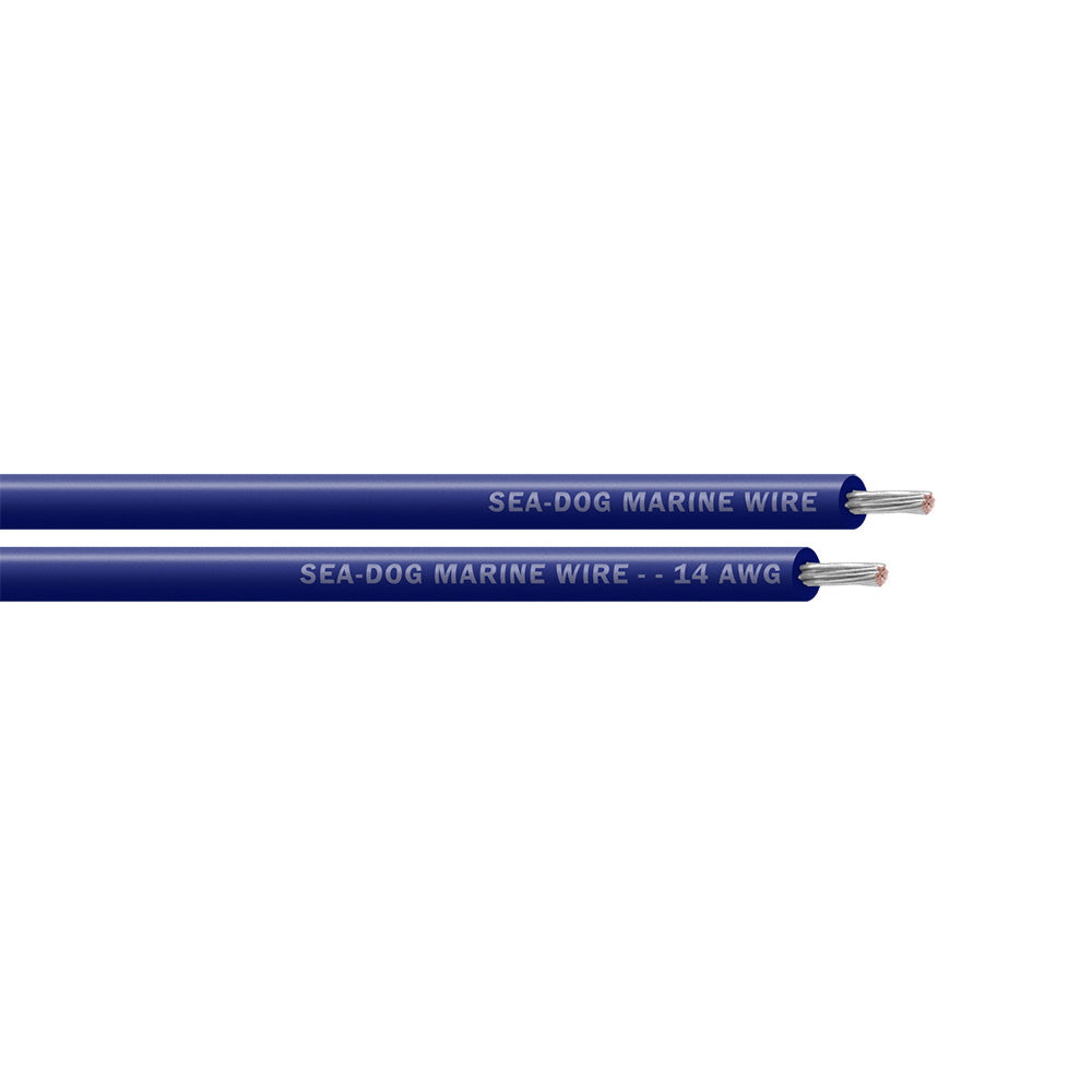 Sea-Dog 14 AWG Dark Blue Primary Wire - 25'