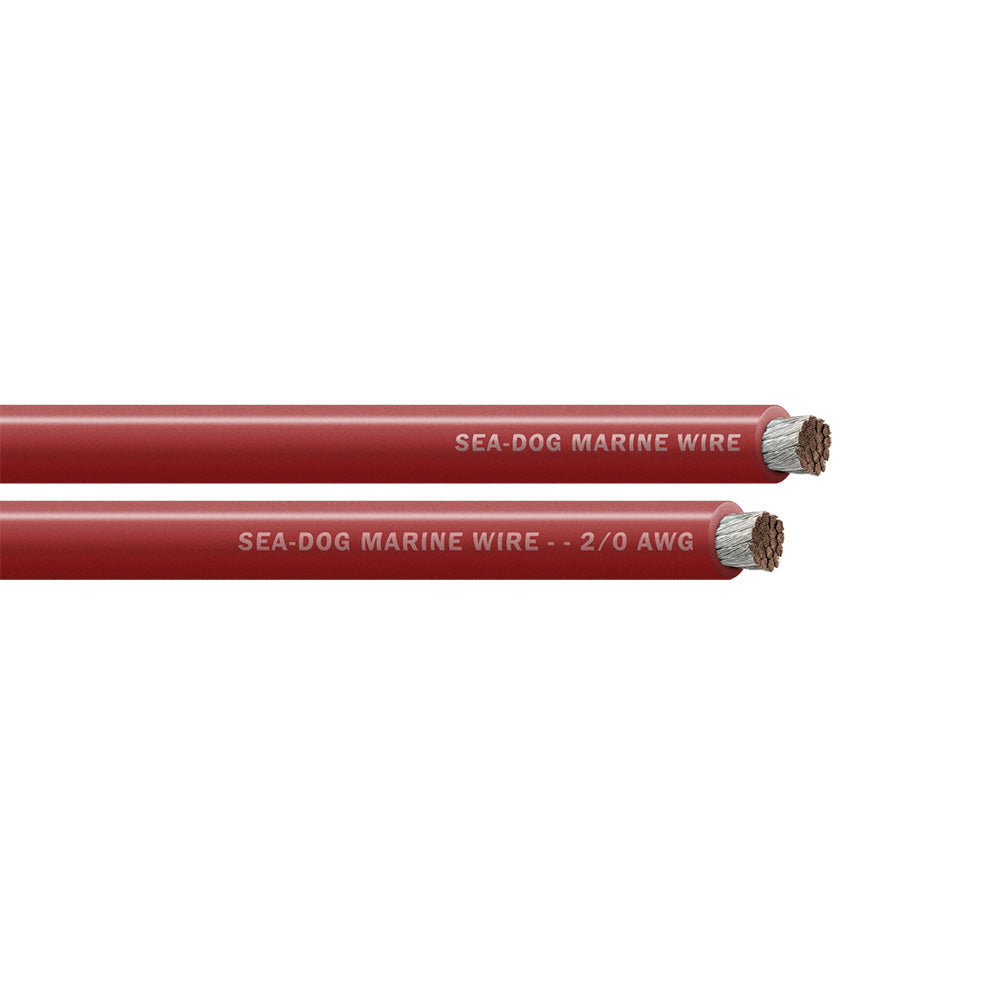 Sea-Dog 2/0 AWG Red Battery Cable - 200'