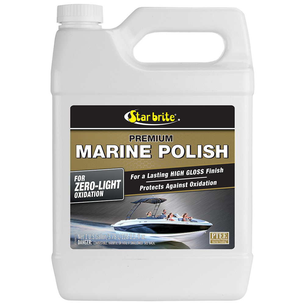 Star brite Premium Marine Polish - UV Protection High Gloss Finish - 1 Gallon
