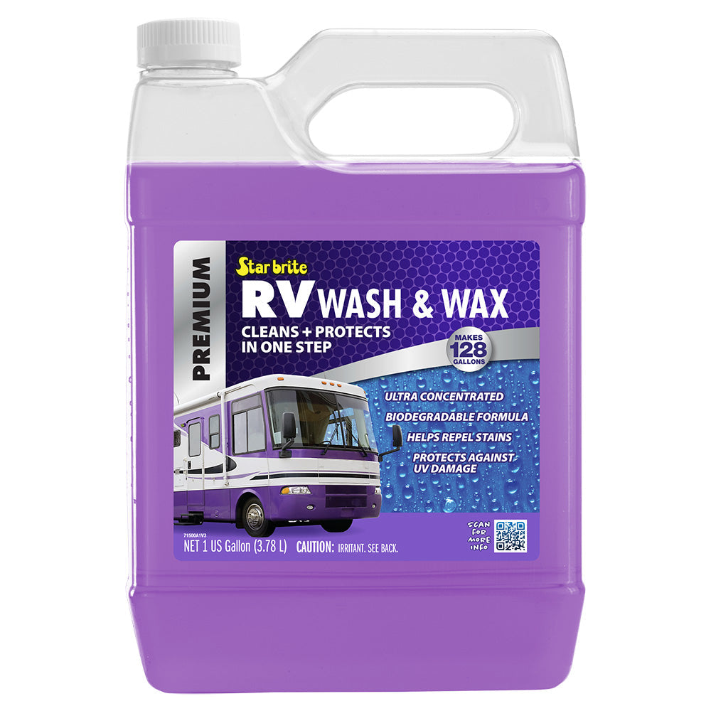 Star brite Premium RV Wash Wax - 1 Gallon