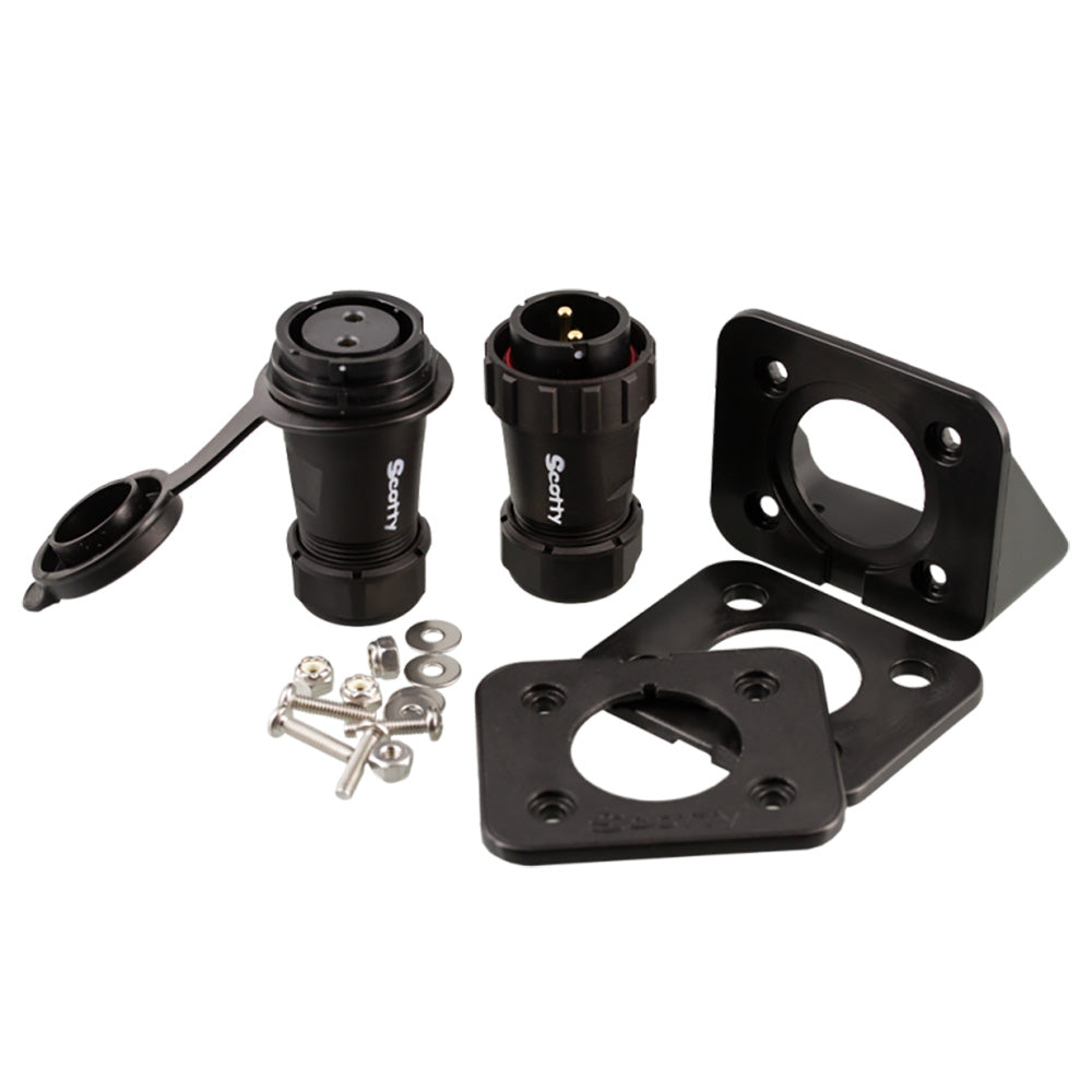 Scotty 2121 Marine Grade Plug Socket - 12V