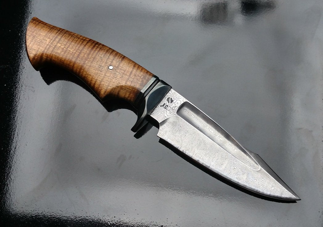 Premium Custom Handmade Hunting Knife with Damascus Steel Blade