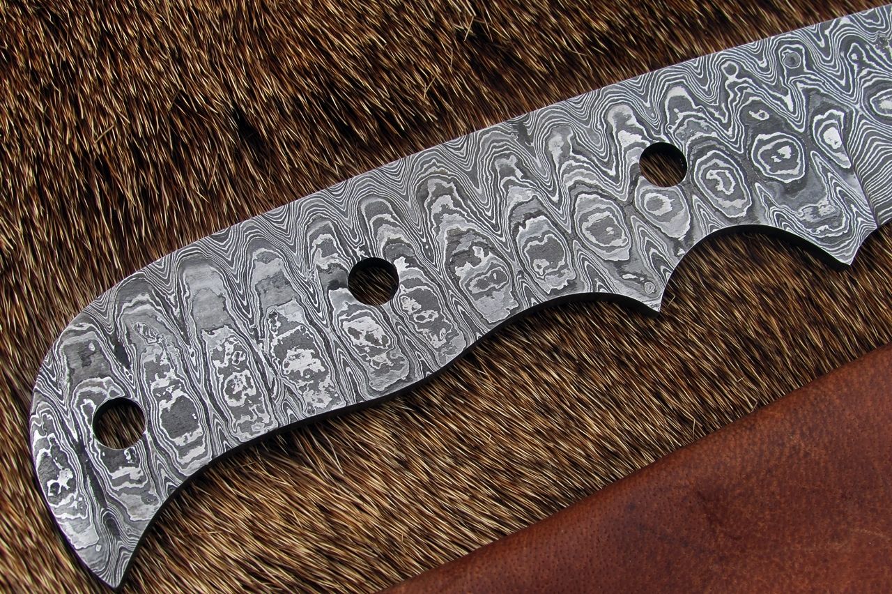 Damascus Blank Blade