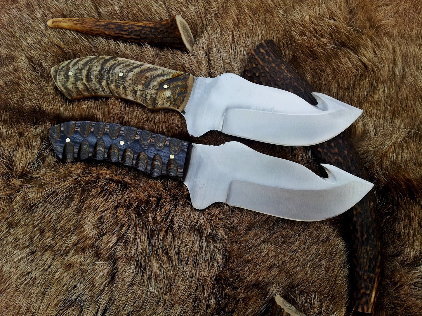 Stainless Steel Blade Gut hook Knife