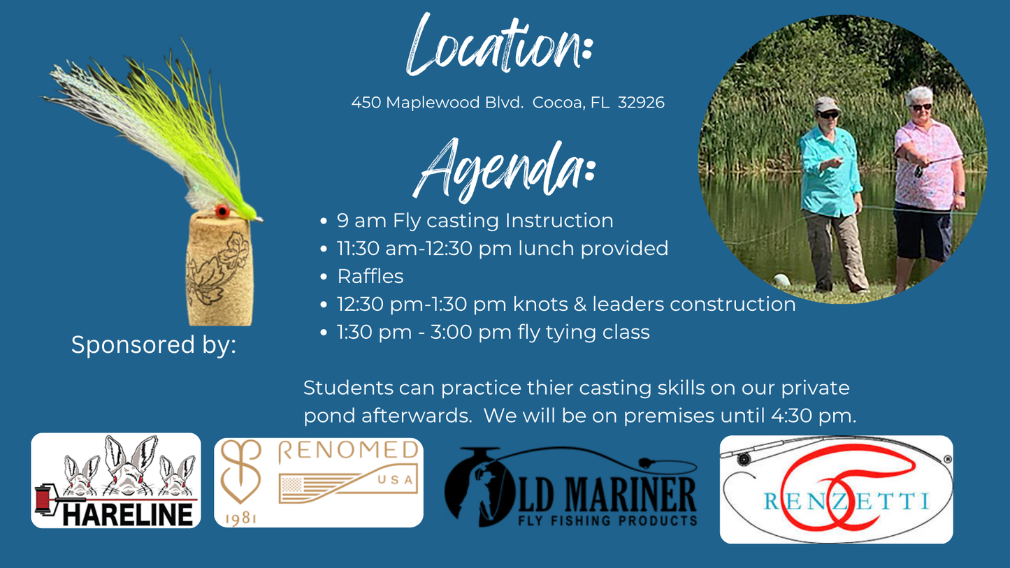 Women's Flyfishing School April 18, 2026