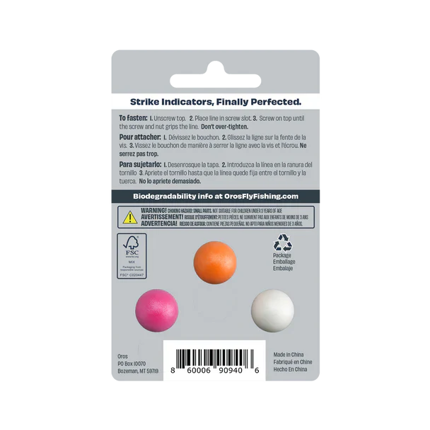 Oros Strike Indicators 3-pack