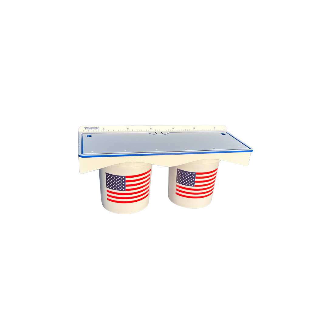 Made in the USA | Premium Double Bucket 33" Raised Fillet Table Cutting Board
