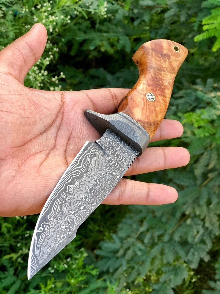 Custom Handmade Damascus Hunting knife