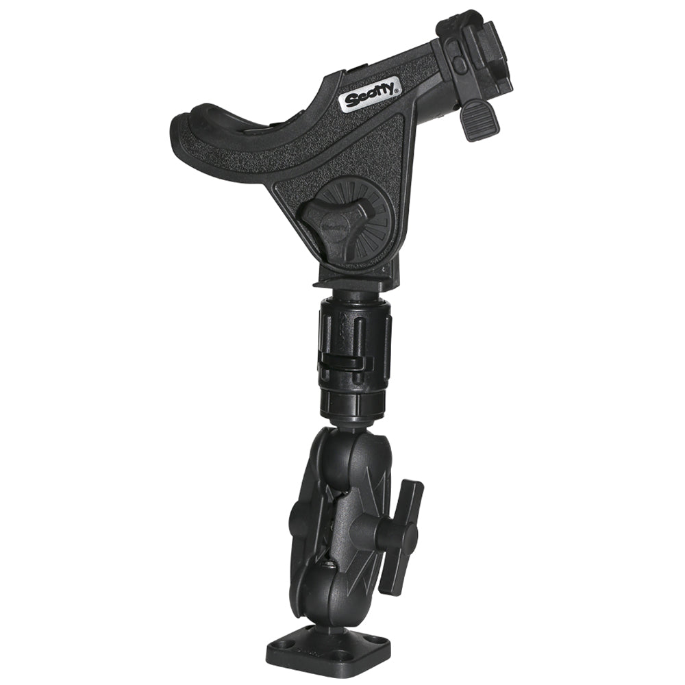 Scotty 162 1.5" Ball Mount w/Gear Head Post 241 Side Deck Mount