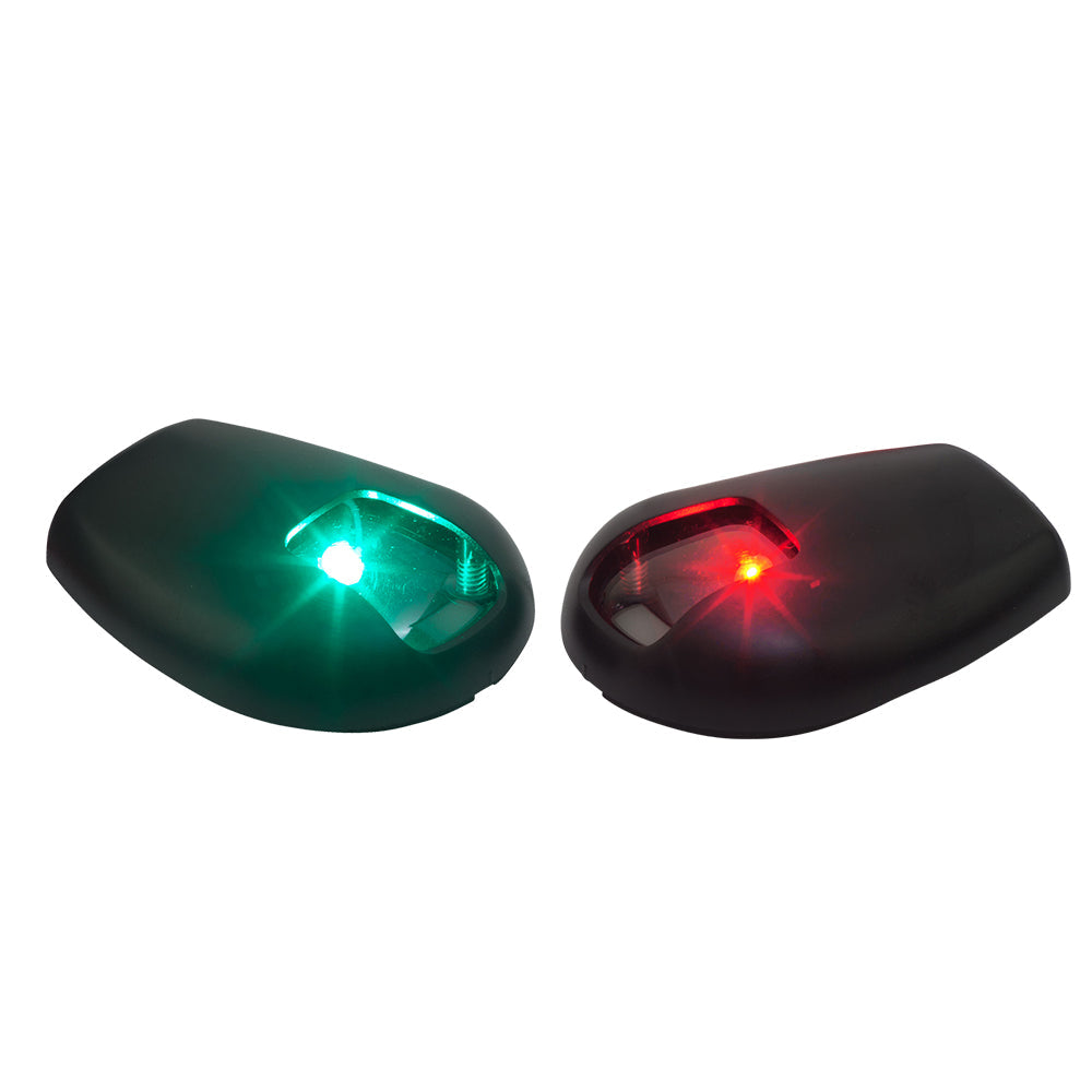 Sea-Dog Black Side Mount LED Navigation Lights - 1 NM - Port Starboard