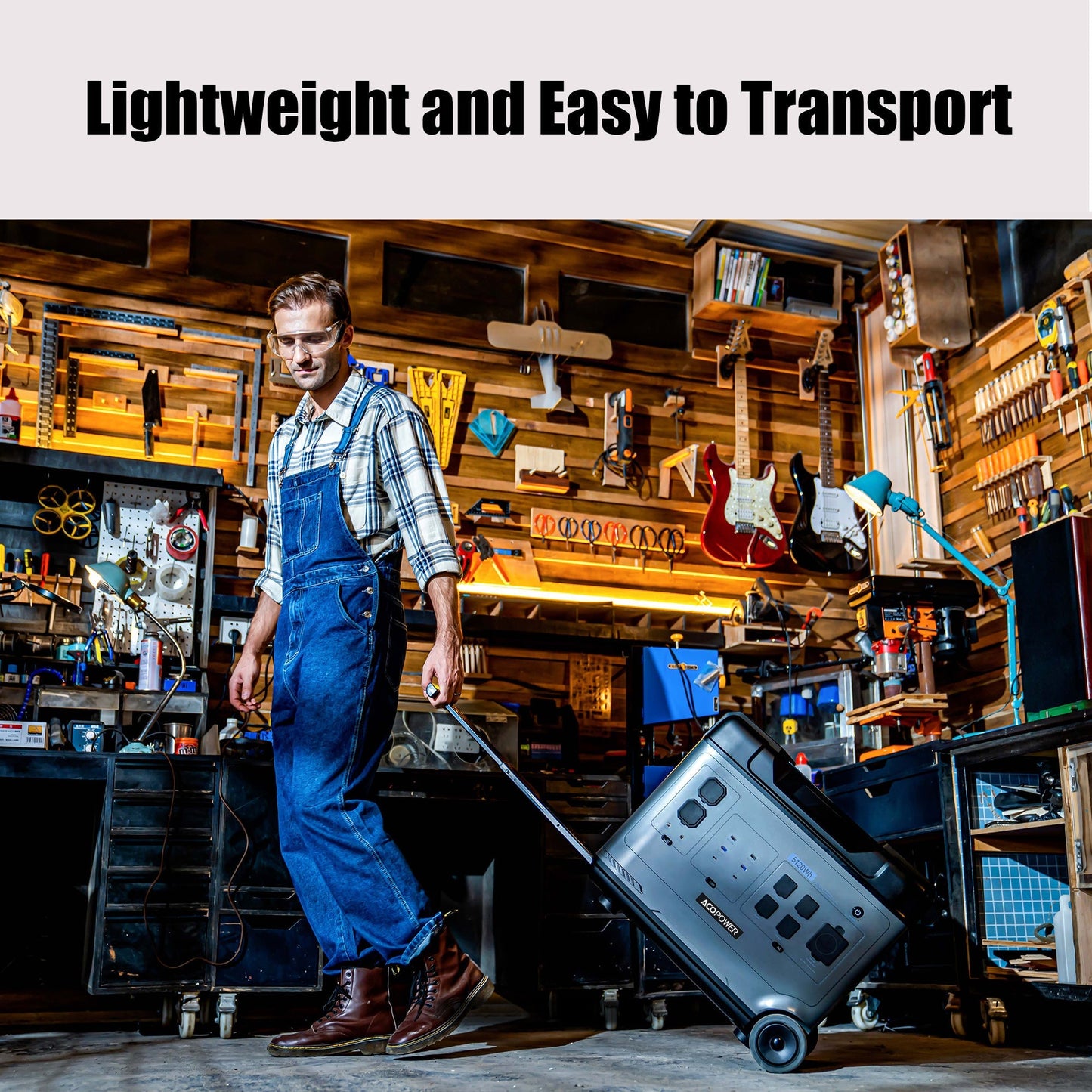 Acopower P5000 Portable Power Station 5120Wh/2200W