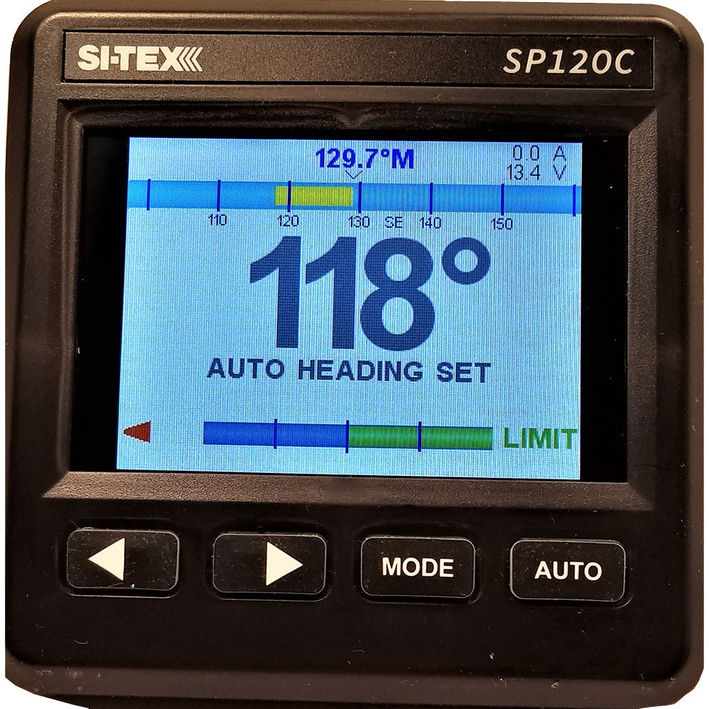 SI-TEX SP-120 Color System w/Rudder Feedback 18CI Pump
