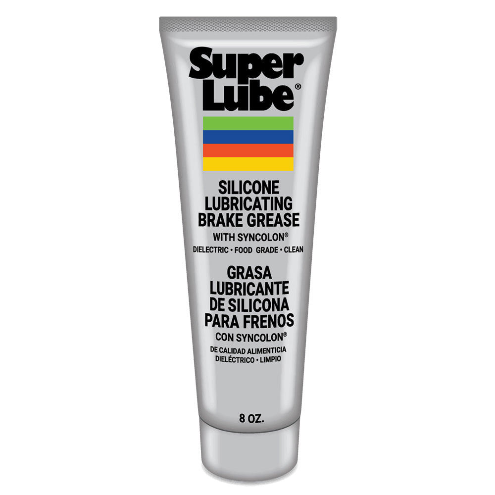 Super Lube Silicone Lubricating Brake Grease w/Syncolon - 8oz Tube