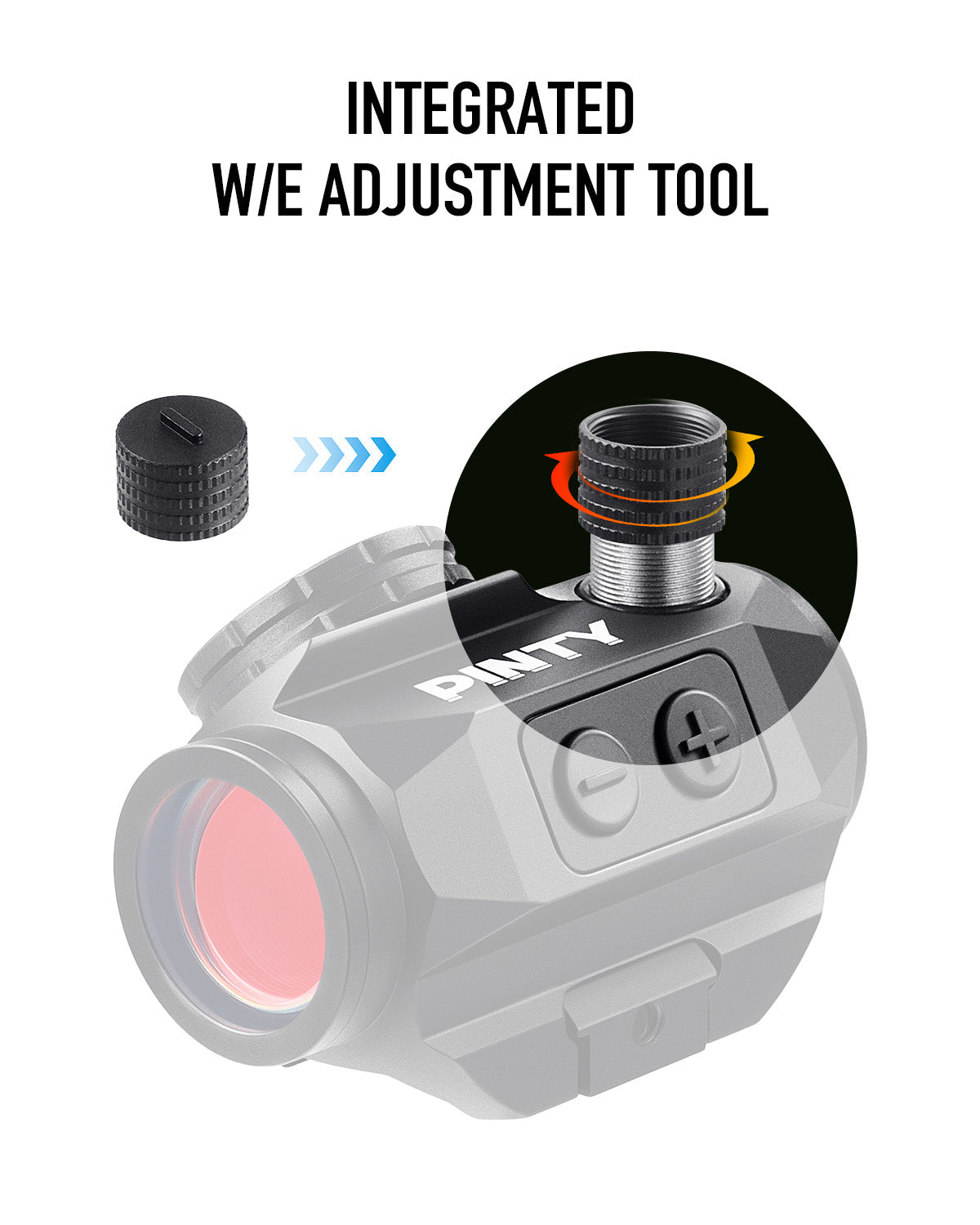 Pinty Nova Smiley Face 2MOA Red Dot Sight