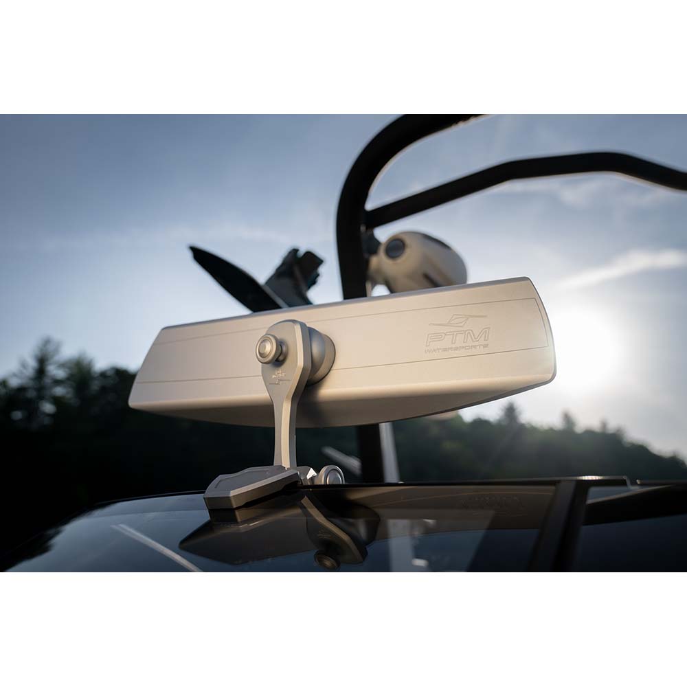 PTM Watersports VR-140 Elite Mirror Cover Combo - Silver