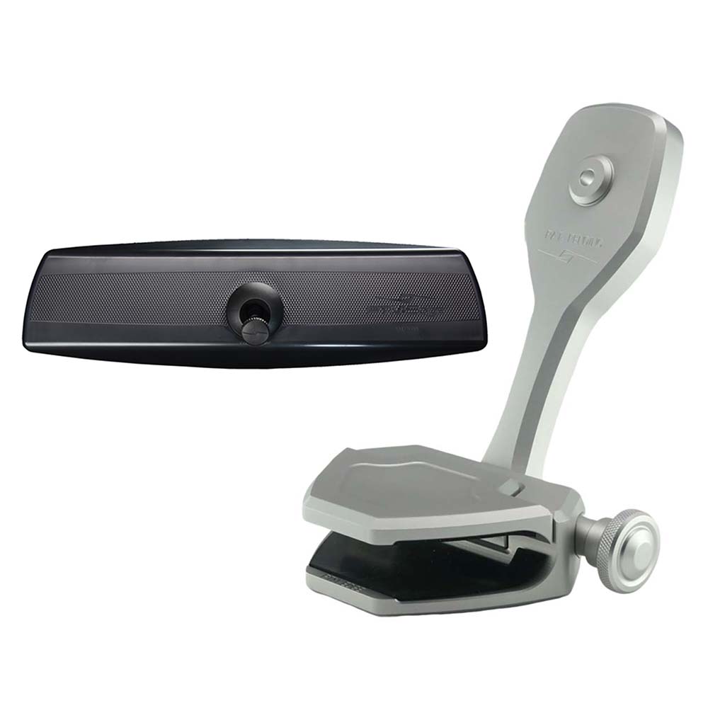 PTM Watersports Mirror/Bracket Kit w/VR-140 PRO Mirror ZXR-360 (Silver)