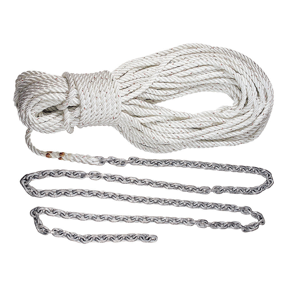 Lewmar Anchor Rode 215'-15' of 1/4" Chain 200' of 1/2" Rope w/Shackle
