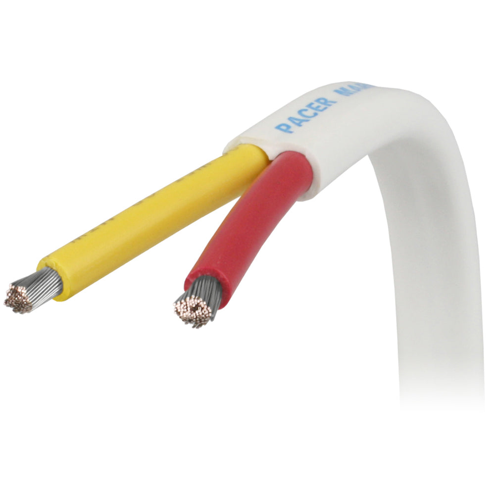 Pacer 8/2 AWG Safety Duplex Cable - Flat Cable - Red/Yellow - 50'
