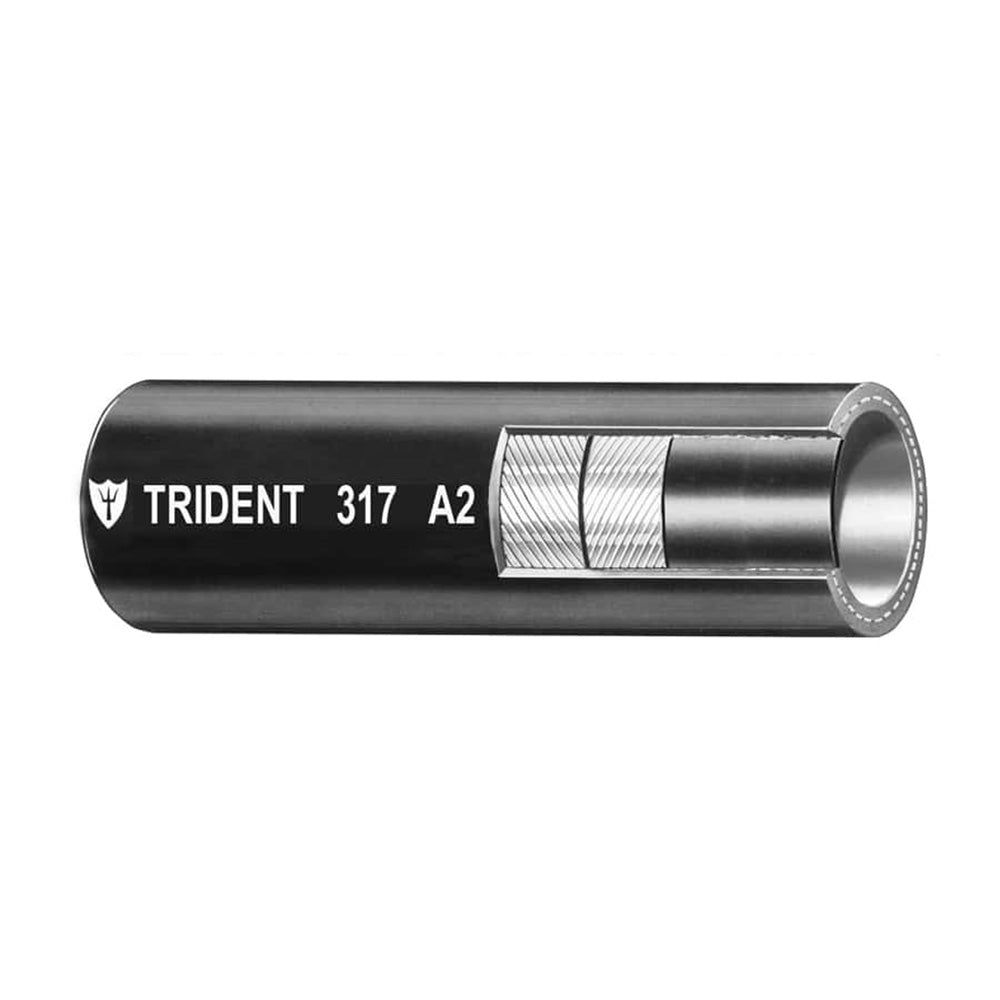 Trident Marine 5/8" x 50 Boxed Type A2 Fuel Vent Line Hose - Black