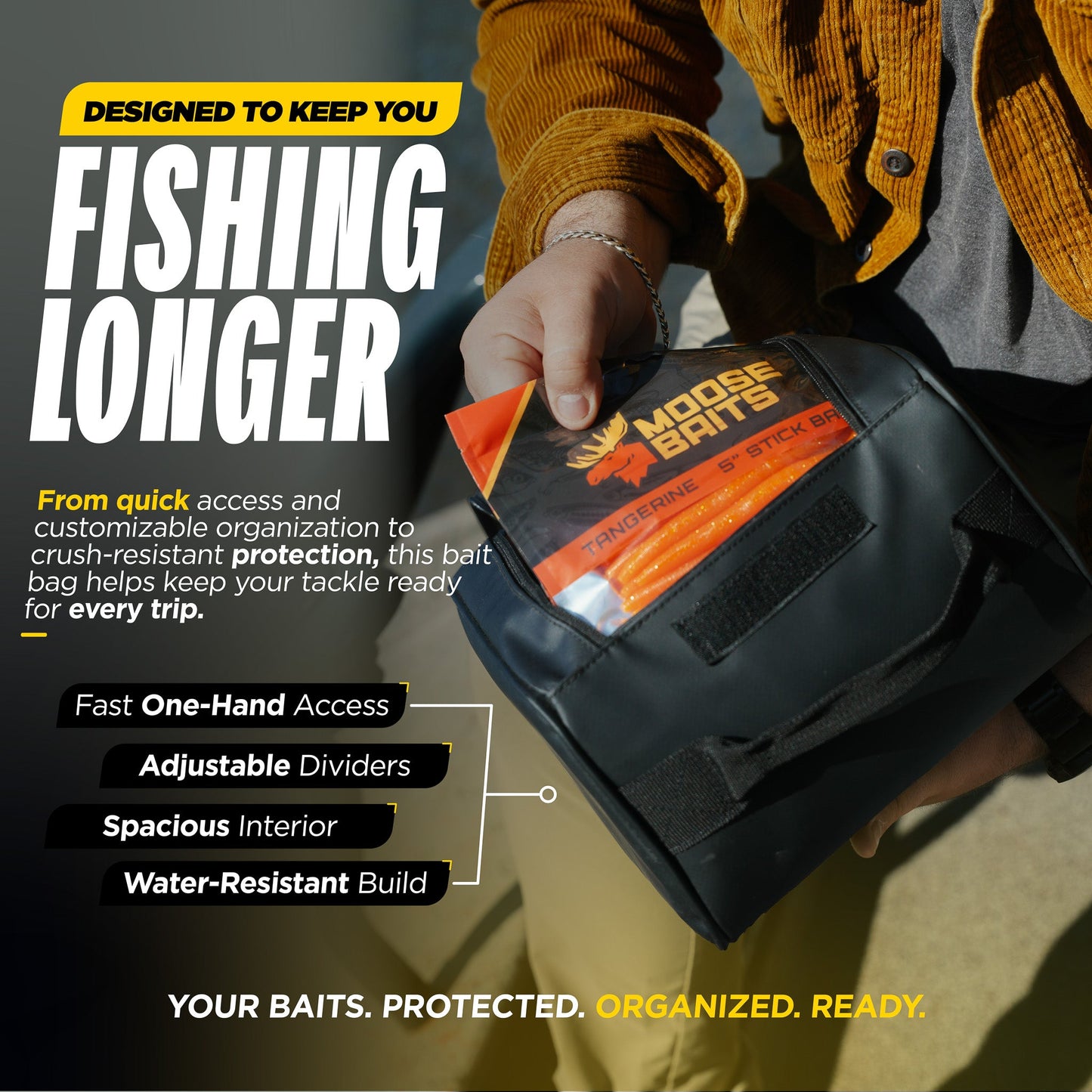 Beyond Fishing Bait Commander Bait Bag