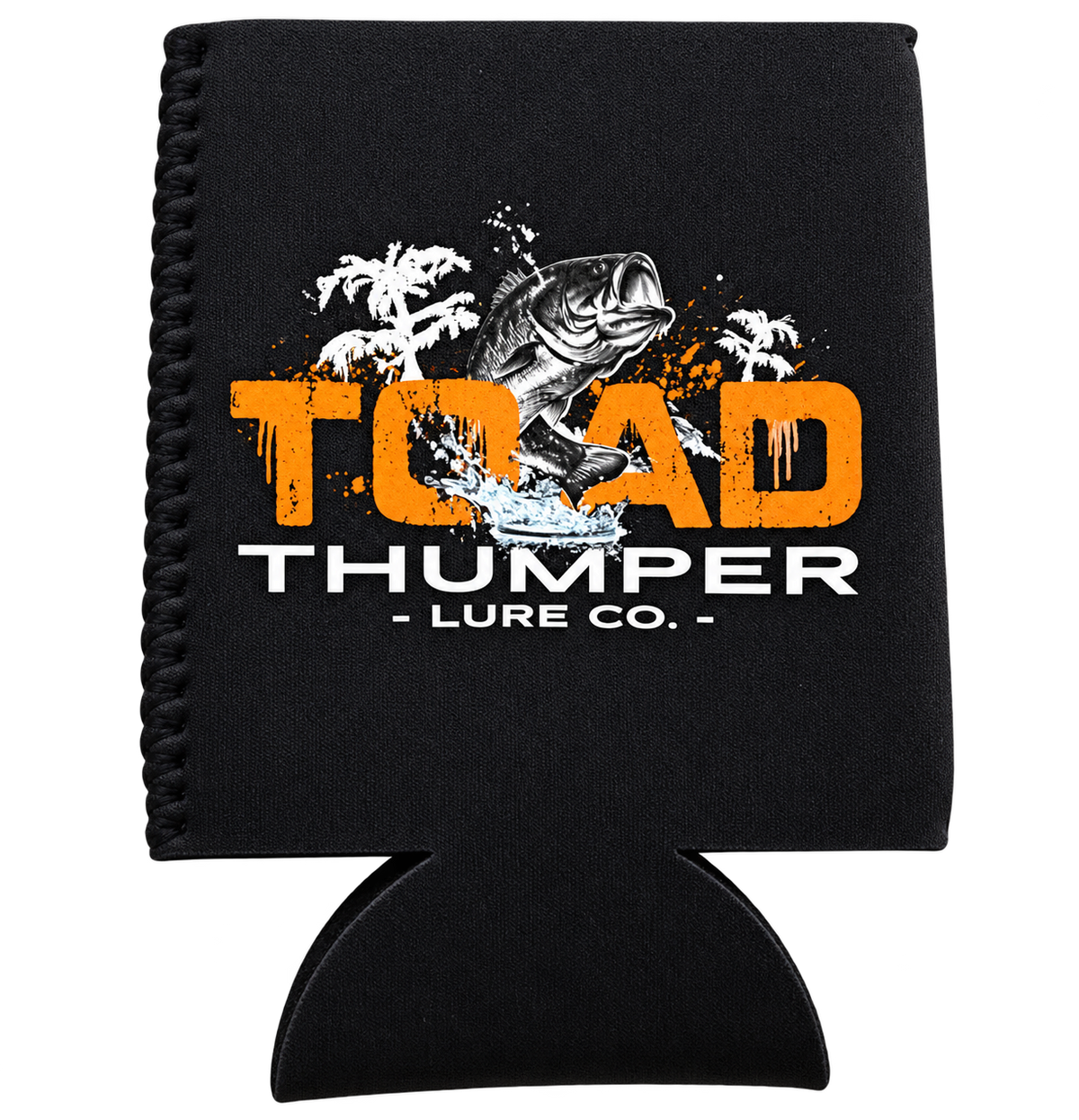 Toad Thumper Orange Can Cooler