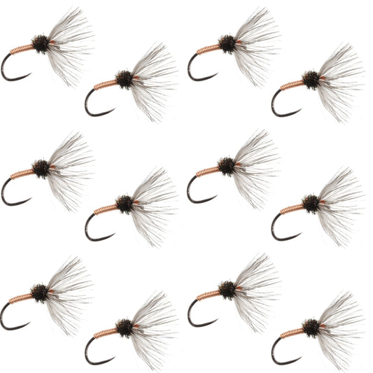 Copper Sakasa Kebari - 12 Tenkara Flies - Size 12