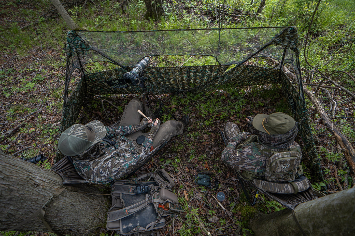 Double Up System - Mossy Oak Greenleaf 3D Leafy