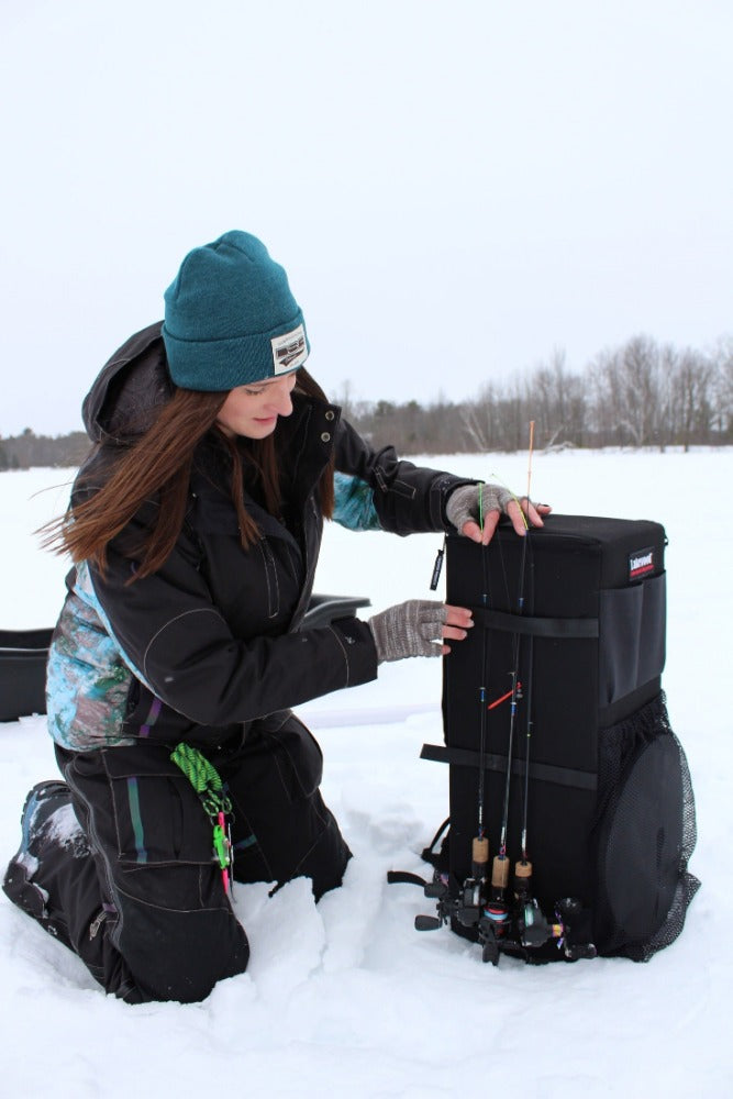 Ice Pak - Ice Fishing Tip Up Storage