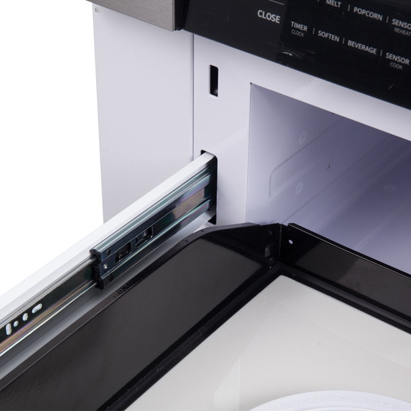 FORNO Capoliveri 30 Inch Stainless-Steel 1000 Watts Microwave Drawer 1.2 cu.ft.