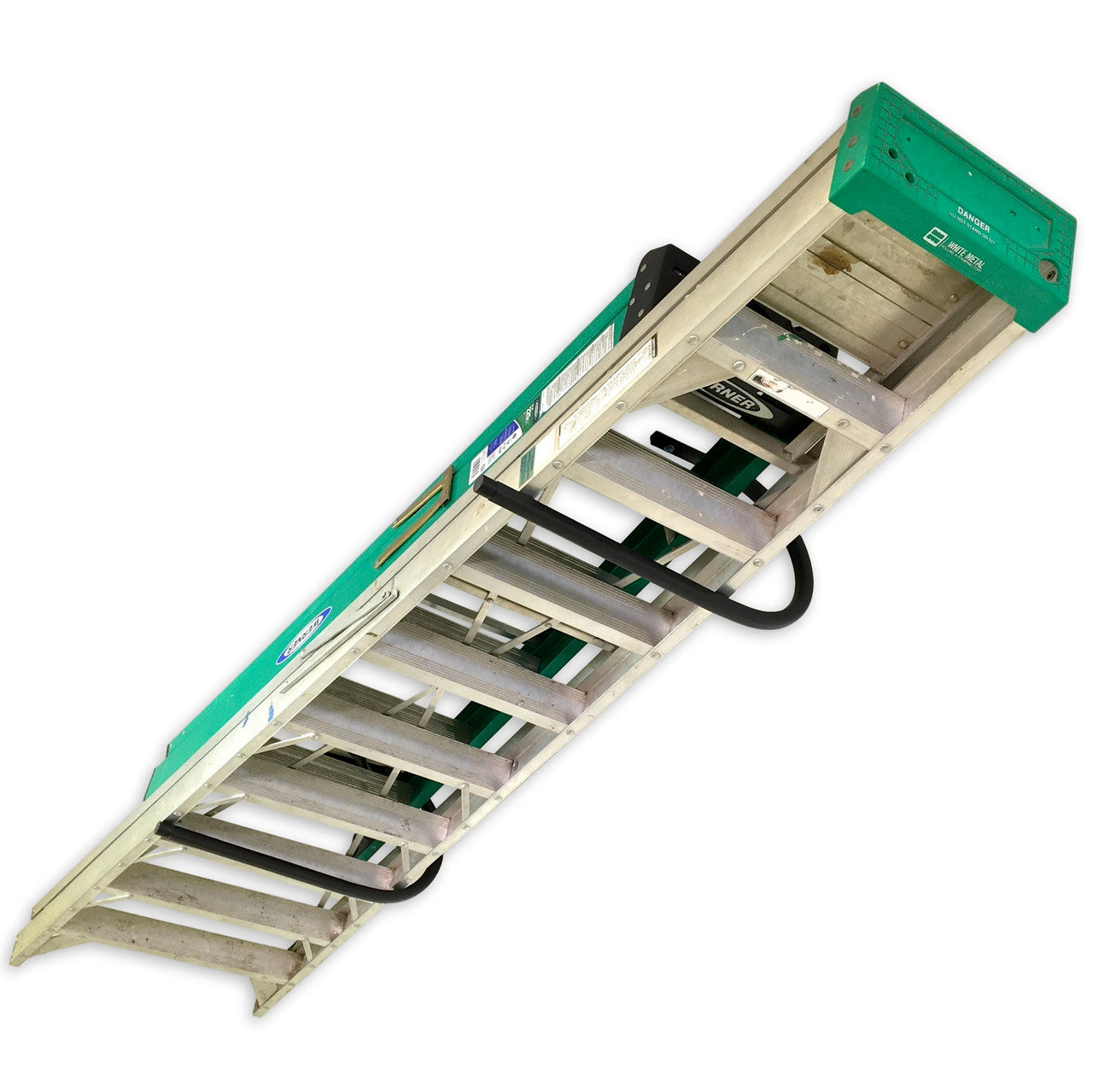 Hi-Port 1 | Ladder Storage Ceiling Rack | Holds 50 lbs