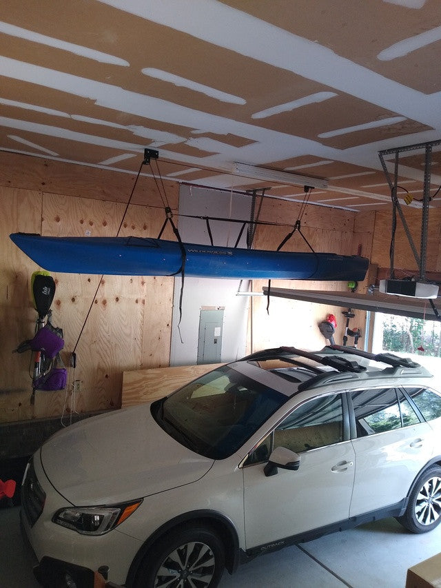 Essential Garage Ceiling Hoist | Pulley Storage System | 14' Lift