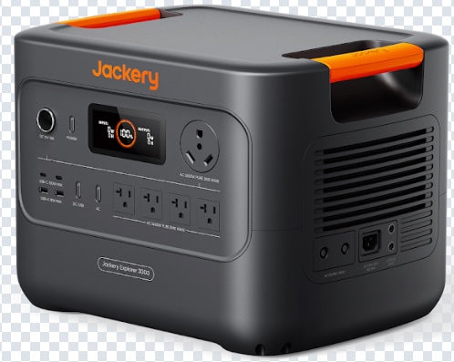 Jackery Explorer 3000 V2 Portable Power Station + 2*SolarSaga 200 (Same product as HomePower 3000)