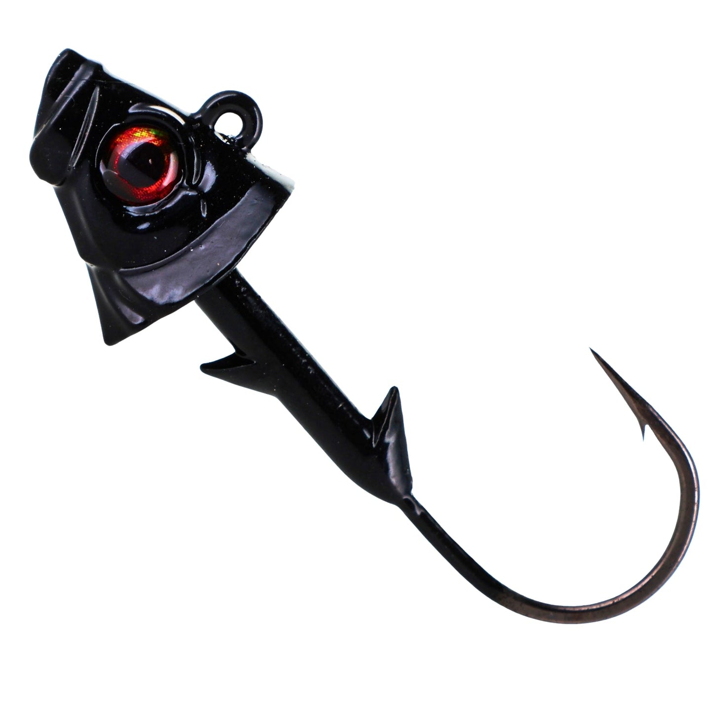 Reaction Tackle Lead Fish Head Jigs - 5-PACK - New