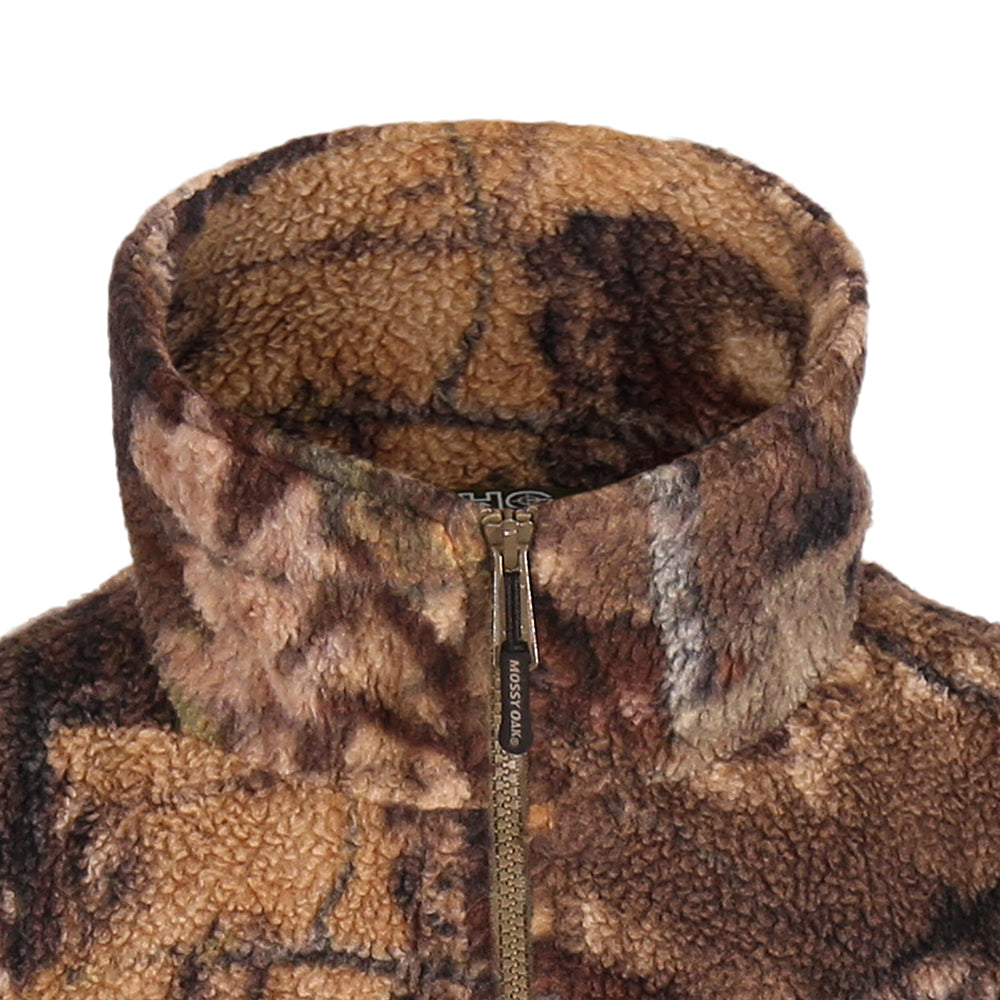 Wasatch Sherpa Mossy Oak Fleece Vest